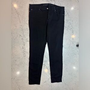 Articles of Society Jet Black High Rise Skinny Jeans Jeggings sz 32 Women’s 14